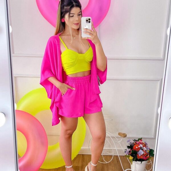 Conjunto Kimono e Short - Image 7