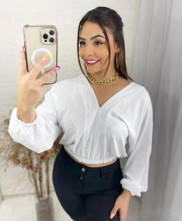 cropped manga longa duna