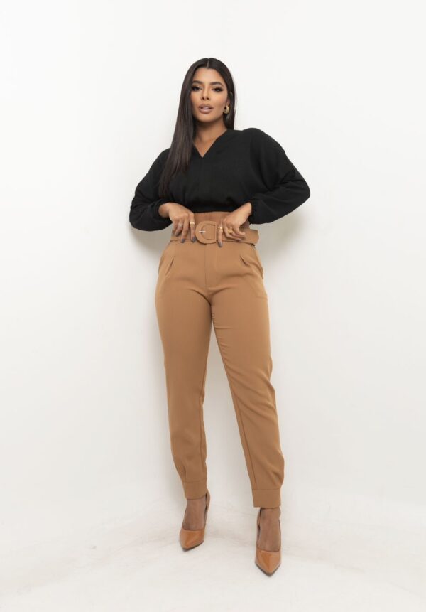 Calça Feminina Jogger Alfaiataria