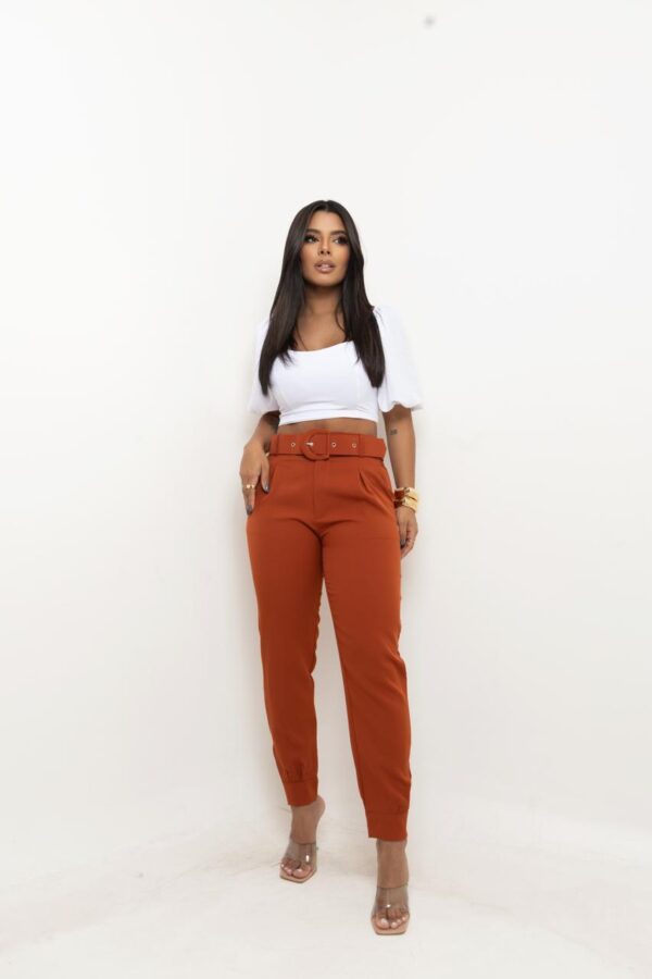 Calça Feminina Jogger Alfaiataria - Image 7