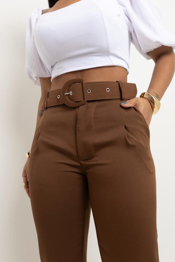 Calça Feminina Jogger Alfaiataria - Image 5