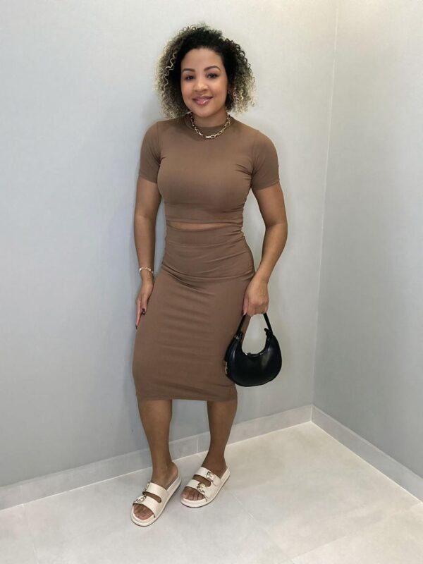 Conjunto Gabriela Midi Canelado - Image 7