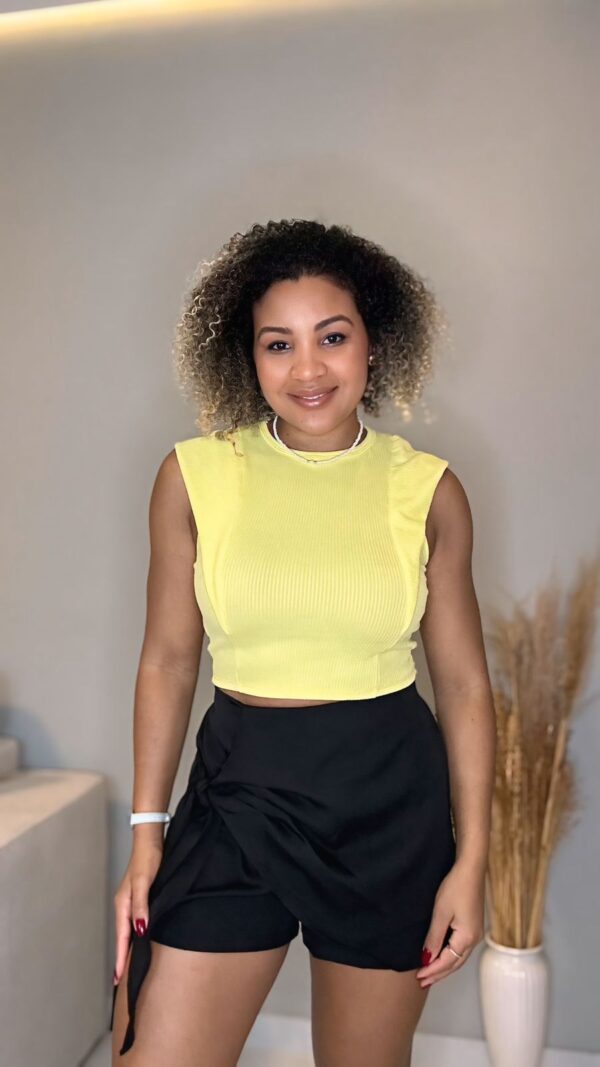Cropped Muscle Tee Ana - Image 5