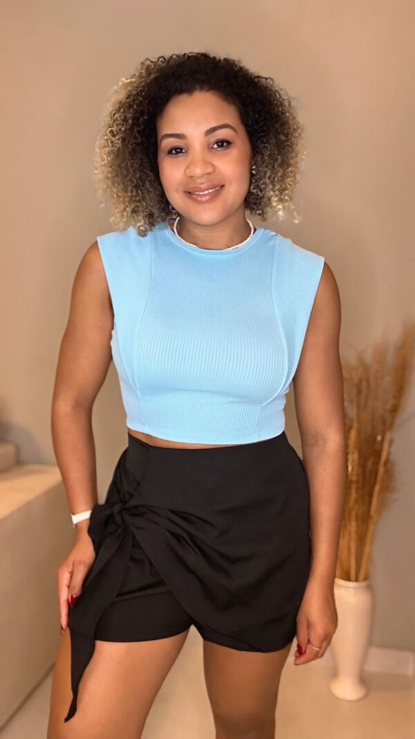Cropped Muscle Tee Ana - Image 4