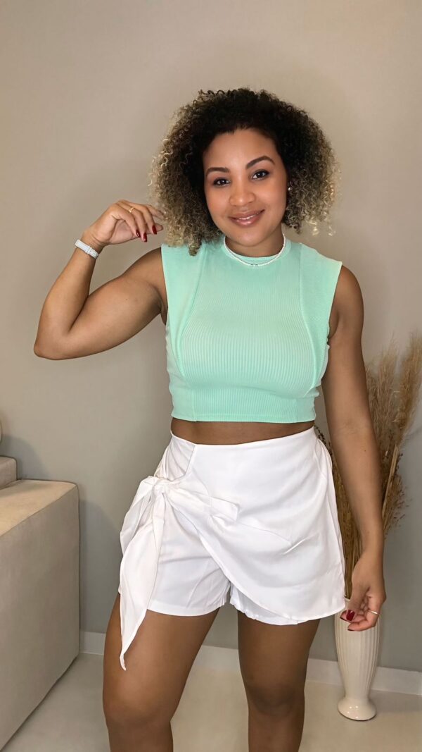 Cropped Muscle Tee Ana - Image 9