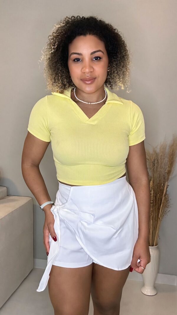 Cropped gola polo - Image 7
