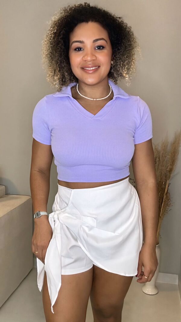 Cropped gola polo - Image 5