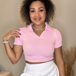 Cropped gola polo