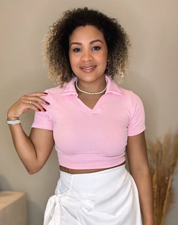 Cropped gola polo